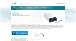 Desktop Screenshot of dentalazul.com